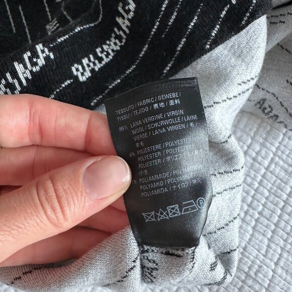 Balenciaga wool women's sweater - Picture 4 of 4